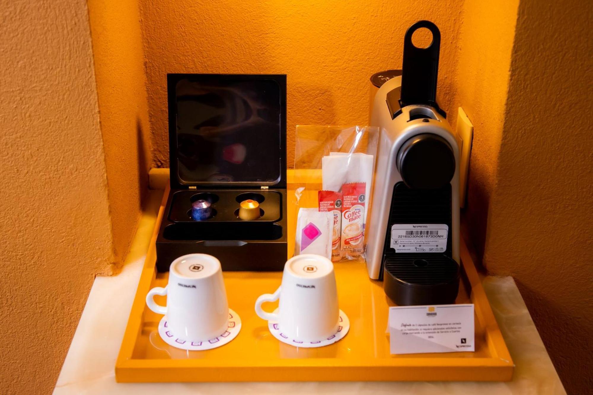 Camino Real Monterrey Hotel San Pedro Garza Garcia Exterior photo A Nespresso coffee machine in a hotel room
